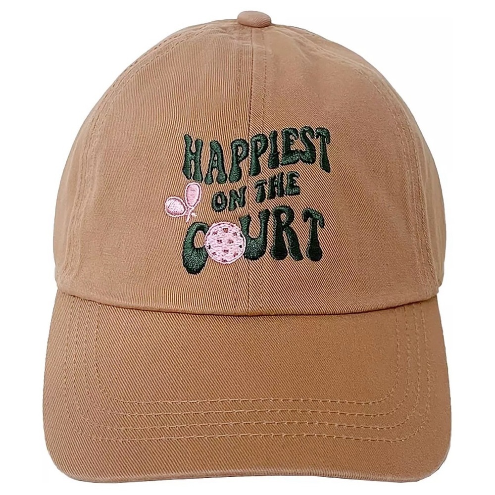 David and Young Adult Tan Cotton Hat